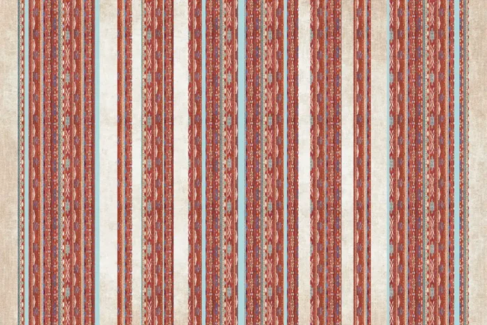 Nordic Heritage Stripes Washable Rug