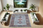 Nordic Mosaic Tapestry 1 Washable Rug