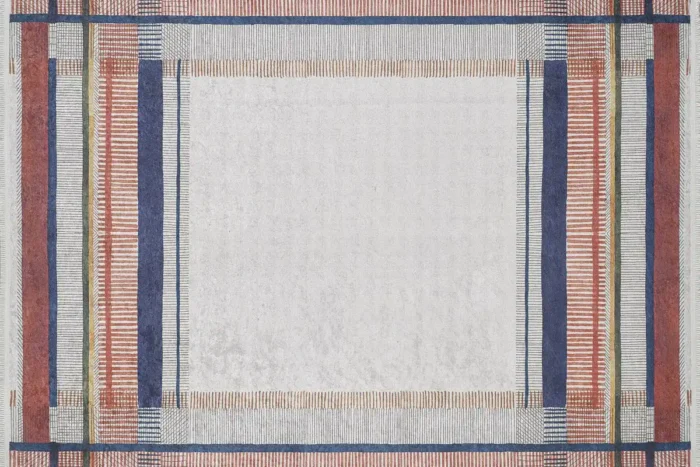 Nordic Frame 1 Washable Rug