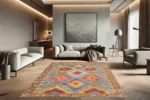 Scandinavian Ember Washable Rug