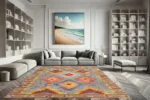 Scandinavian Ember Washable Rug