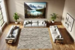 Nordic Peaks Washable Rug