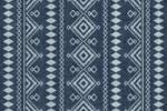 Nordic Indigo Washable Rug