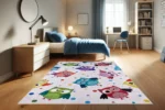 Owly Wonderland Washable Rug