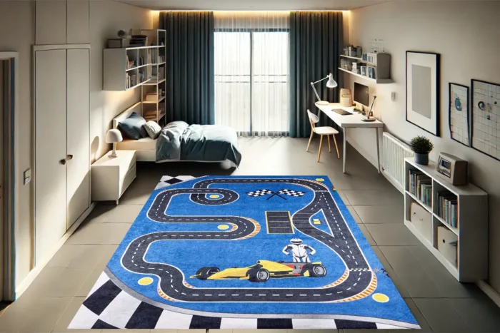 Speedway Adventure Washable Rug