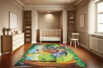 Jungle Jamboree Washable Rug