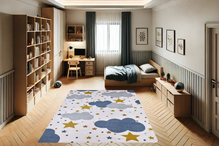 Starry Skies Washable Rug