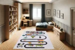 Safari Roads Washable Rug