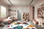 Fluttering Dream Washable Rug