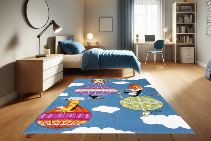 Skybound Adventures Washable Rug