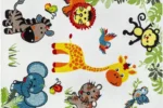 Jungle Joy Washable Rug