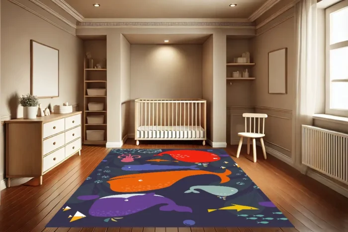 Ocean Adventures Washable Rug