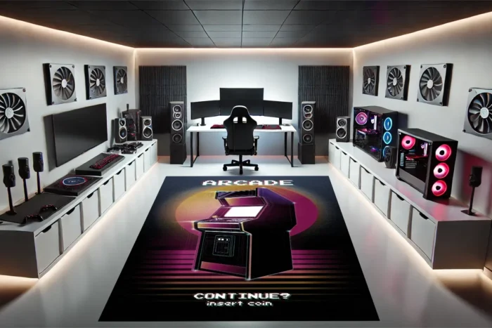 Pixel Vortex Gaming Rug