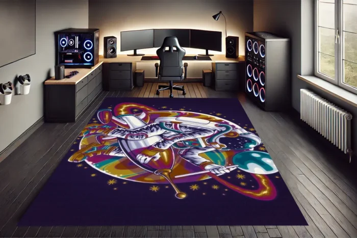 Stellar Voyager Gaming Rug