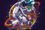 Stellar Voyager Gaming Rug