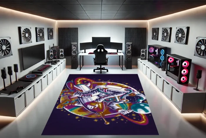 Stellar Voyager Gaming Rug