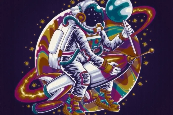 Stellar Voyager Gaming Rug