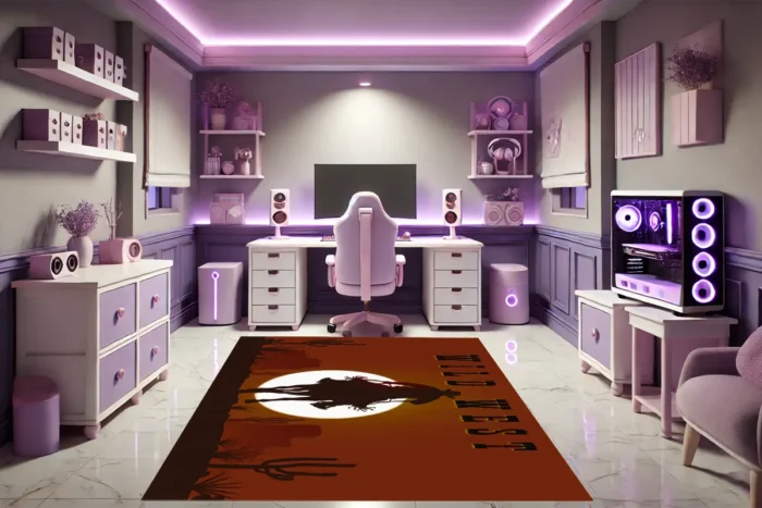 Western Horizon Gaming Rug