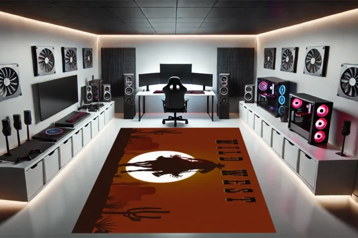 Western Horizon Gaming Rug