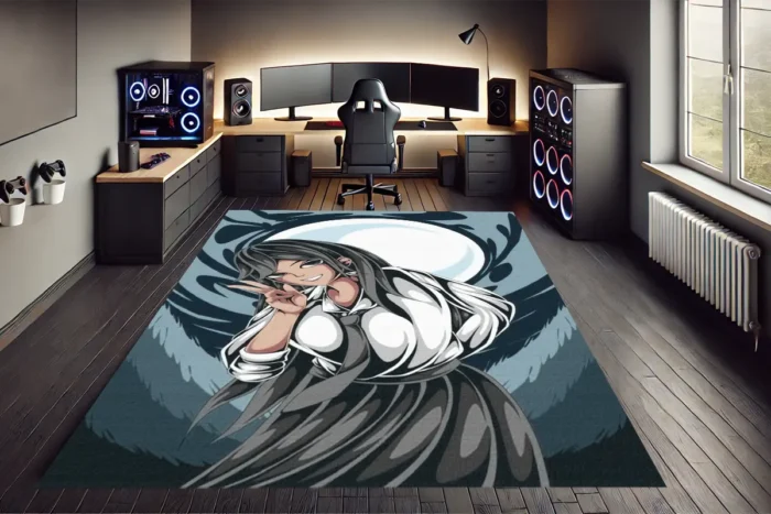Moonlit Shadow Gaming Rug