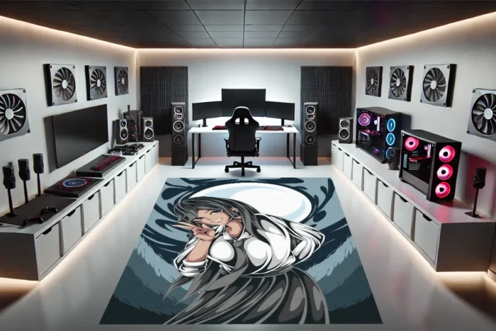 Moonlit Shadow Gaming Rug