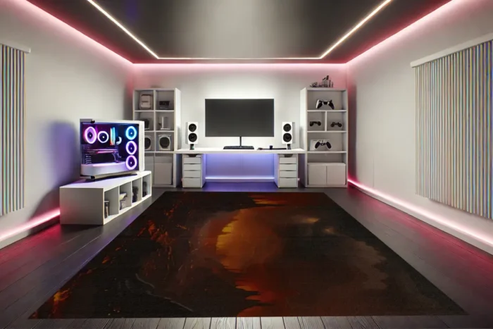 Infernal Abyss Gaming Rug