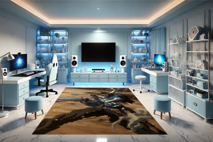 Outlaw Shadows Gaming Rug