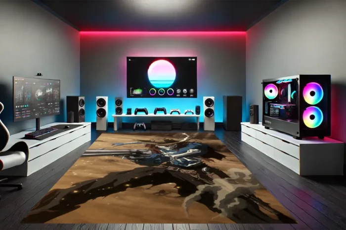 Outlaw Shadows Gaming Rug