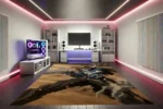 Outlaw Shadows Gaming Rug