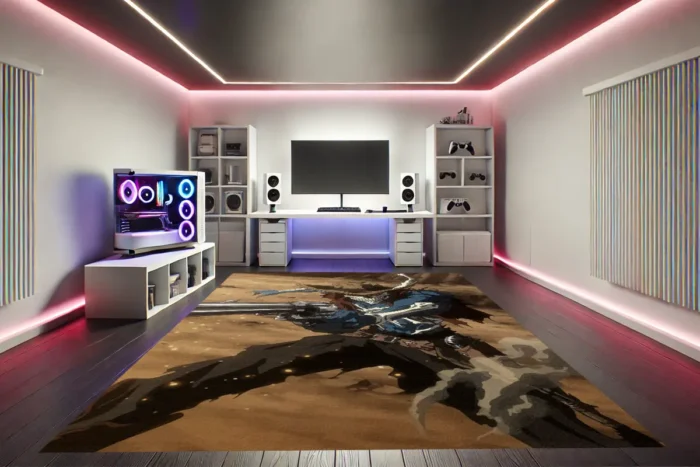 Outlaw Shadows Gaming Rug