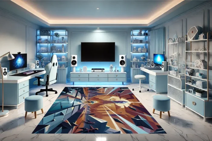 Shard Nexus Gaming Rug