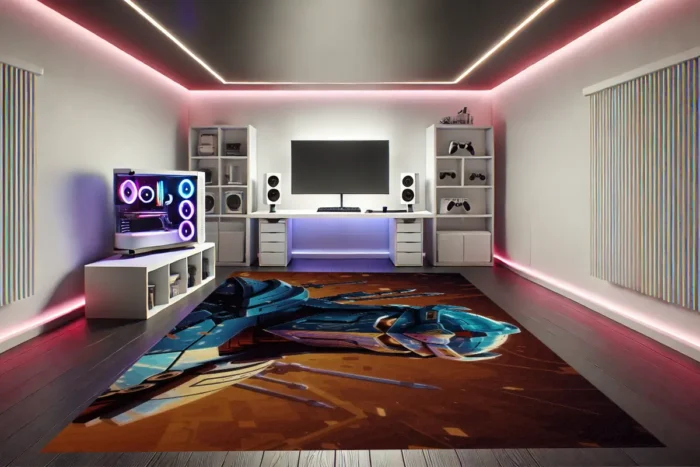 MechPaladin Gaming Rug