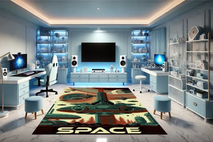 Galactic Nexus Gaming Rug