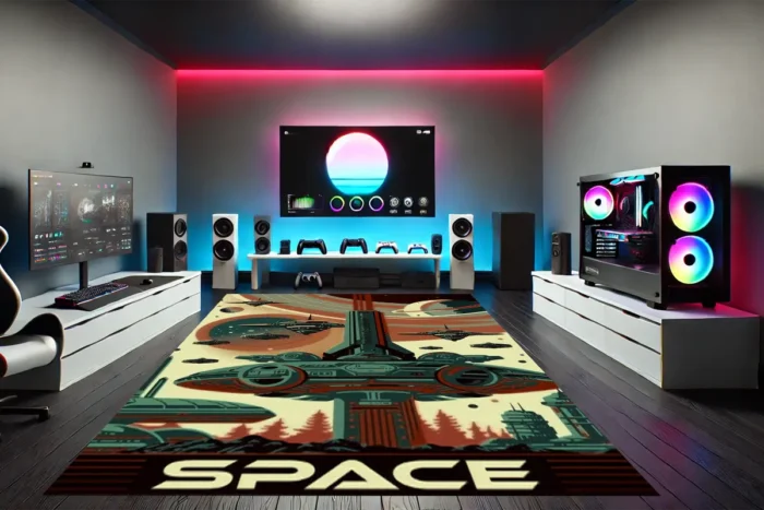 Galactic Nexus Gaming Rug