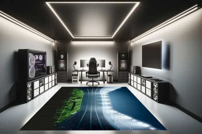 Stadium Dreams Gaming Rug