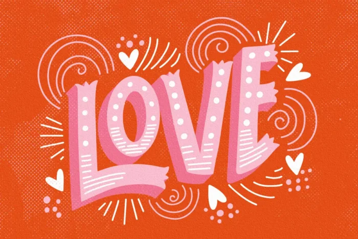 Vibrant Love Washable Rug