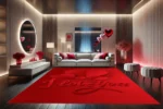 Scarlet Love Rug