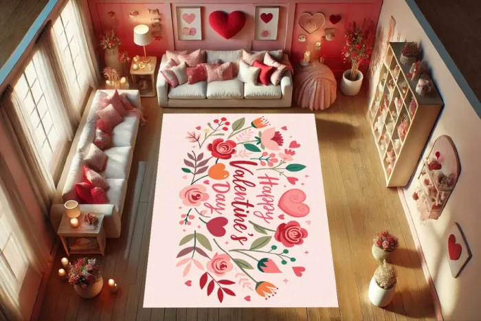 Valentine's Garden Rug