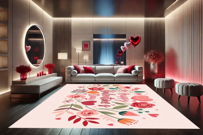 Valentine's Garden Rug
