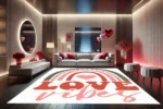 Love Vibes Washable Rug