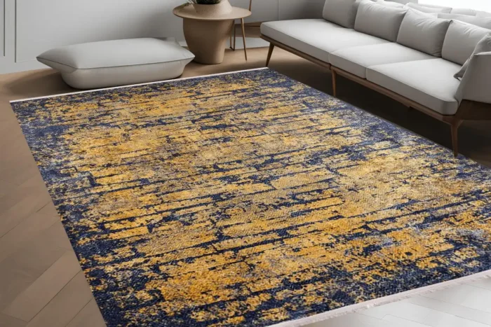 Golden Horizon Washable Rug