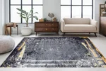 Urban Eclipse Dark Washable Rug