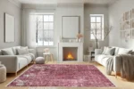 Rose Vibe Washable Rug