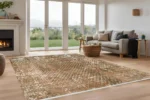 Earth Tone Washable Rug