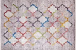 Kaleidoscope Trellis Washable Rug