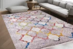 Kaleidoscope Trellis Washable Rug