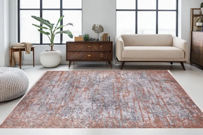 Rustic Harmony Washable Rug