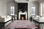 Rustic Harmony Washable Rug