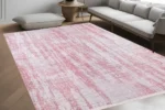 Blush Horizon Washable Rug