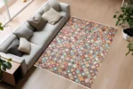 Mosaic Charm Washable Rug